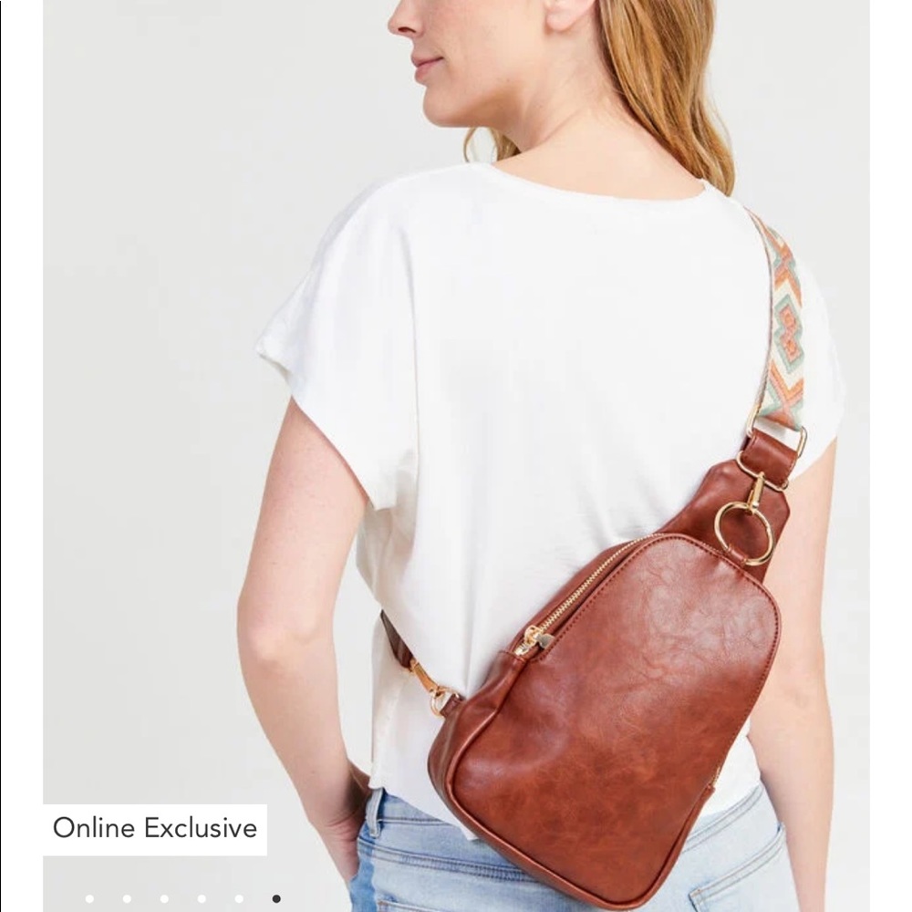 Altered State Aztec one shoulder bag.